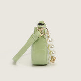 Unterarmtasche mit Krokodilmuster